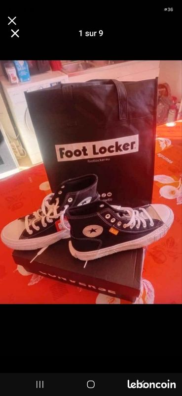 Converse neuv avec facture taille 41 (image 1)