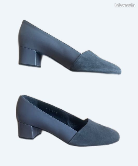 Chaussures femmes Agnès b grises quasi neuves taille 37 (image 1)