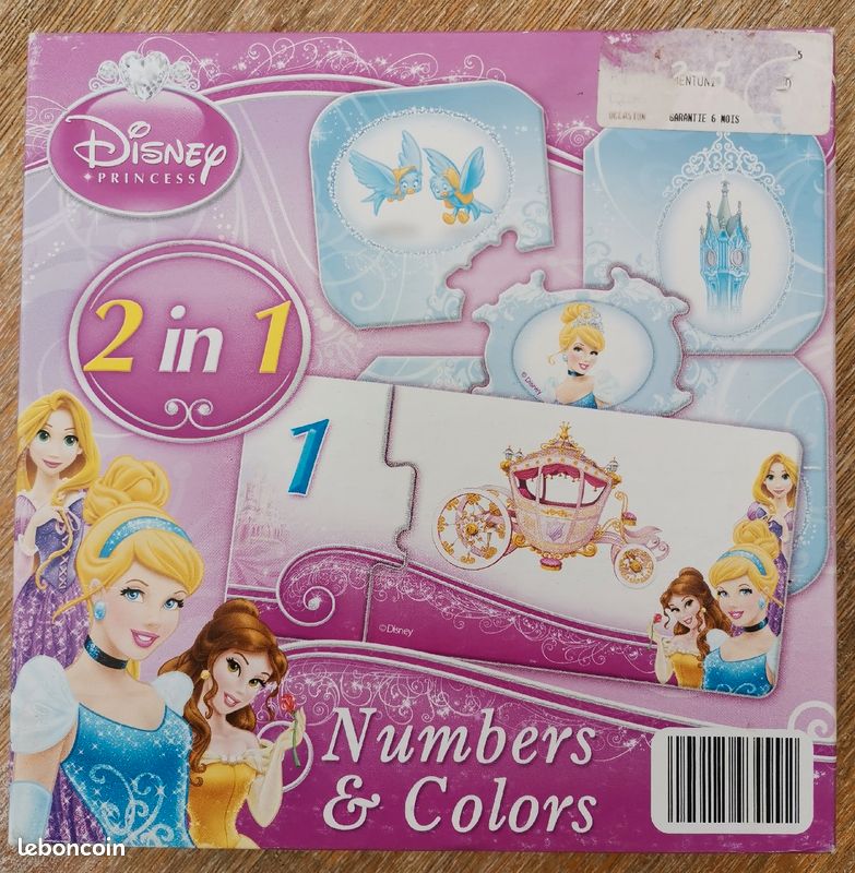 Puzzle Disney Princesse 3/5ans (image 1)
