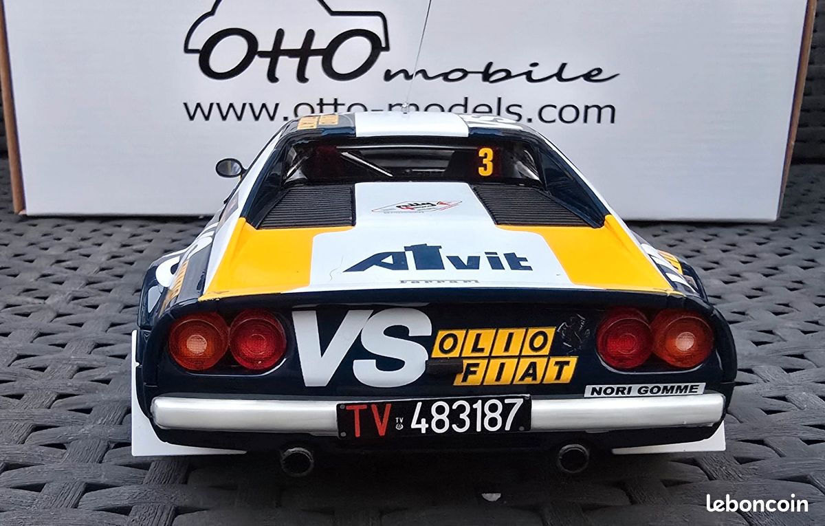 1/18 OttO FERRARI 308 GTB GR.4 TOUR FRANCE 1982 OT179 - Collection