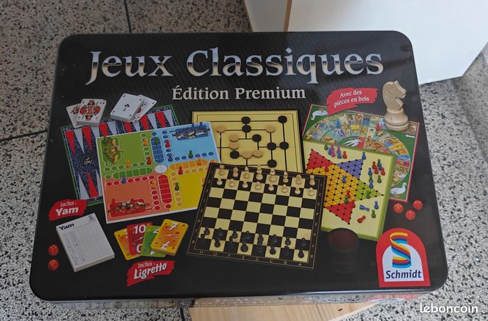 Schmidt Spiele 88438 - 100 Jeux Classiques et Originaux