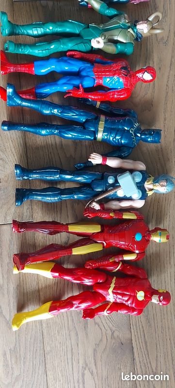 Lot de 8 super héros (image 2)