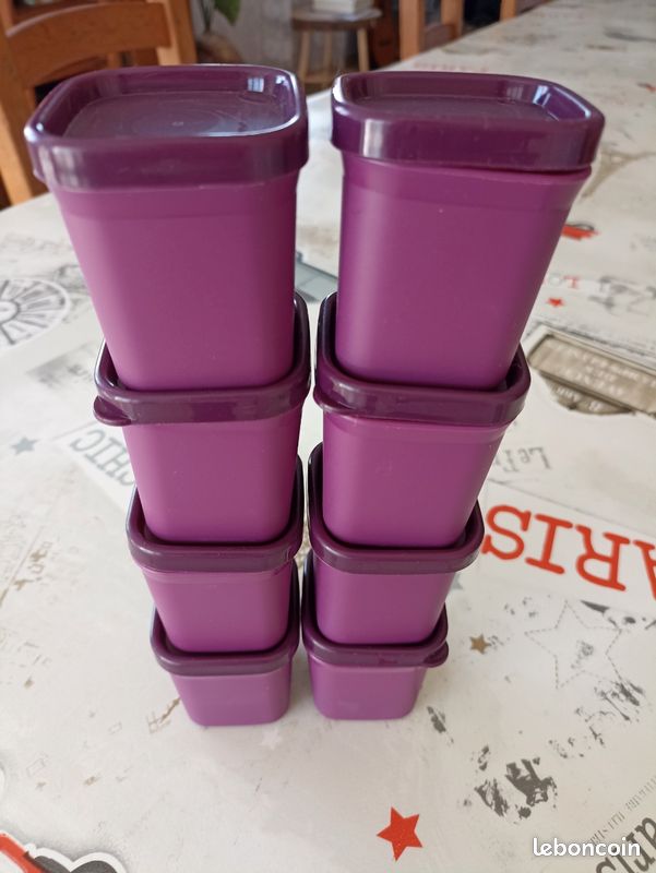 8 petits ramequins pour micro vap tupperware - Arts de la table