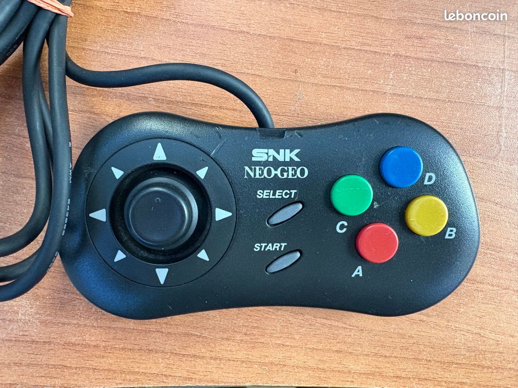 NeoGeo CD complete + 2 manettes + 4 jeux (image 9)