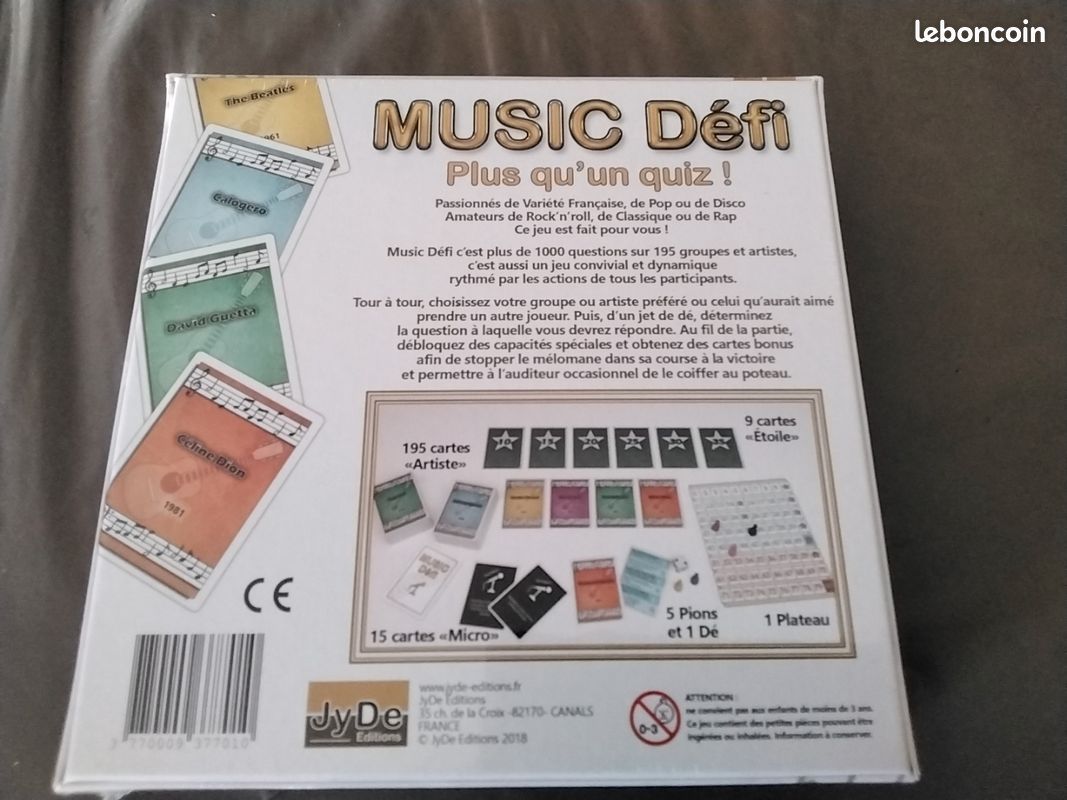 Jeu de variété francaise (image 2)