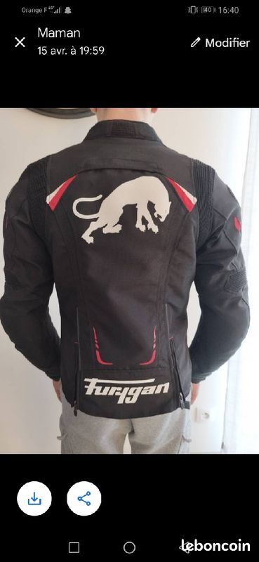 Blouson Furygan Femme (image 2)