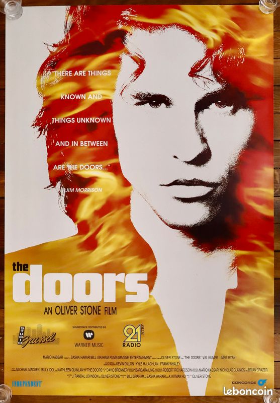 YTWRGWERR Poster Du Film The Doors - Impression Sur Toile