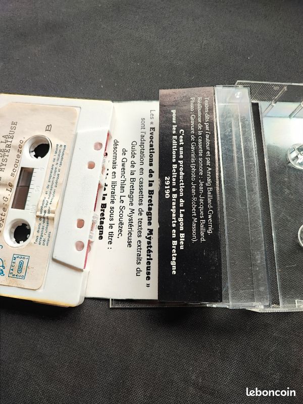 Cassette audio évocation Bretagne mystérieuse (image 3)