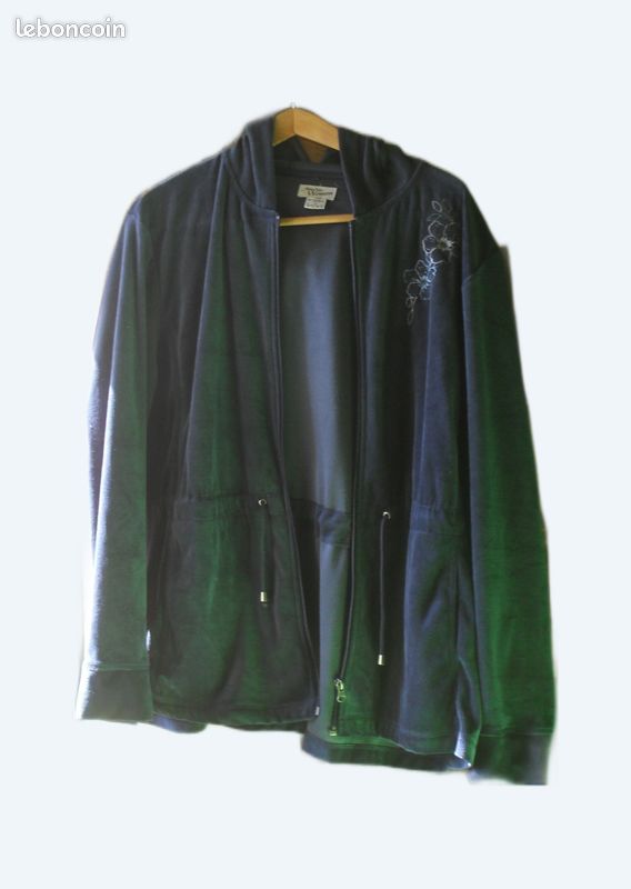 Veste gilet à capuche T 50/52 (image 1)