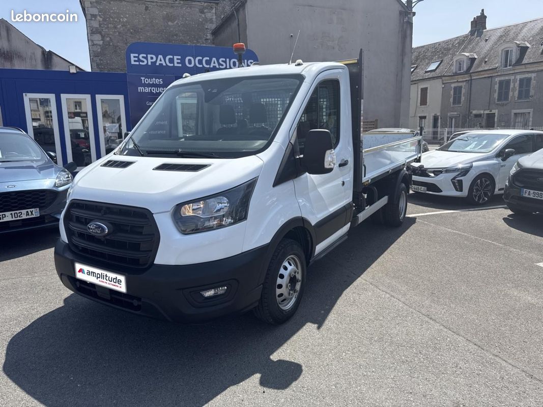 Ford Transit 2T CCb P350 L2 2.0 EcoBlue 165ch HD RJ Trend BENNE (image 1)