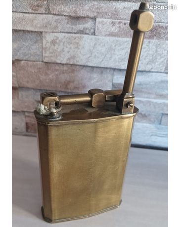 Briquet MINI DUPONT essence Le plus petit-vintage Petrol Lighter-Feuerzeug-RARE