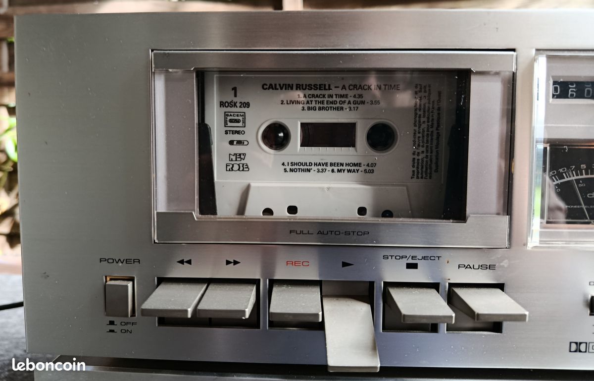 Tres Belle Platine K7 Stereo Pioneer Ct-506 Hi-Fi Testee