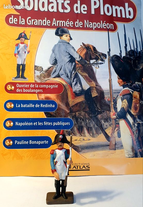 Soldat De Plomb La Grande Armée – Artillerie, étain, Atlas, Premier Empire