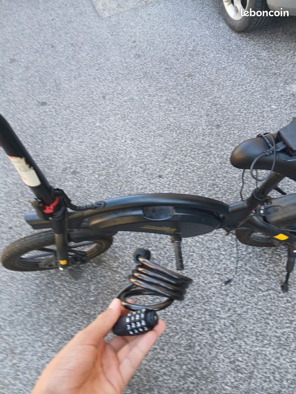 Draisiene élèctrique bike 160 350w 25km d’autonomie porte télephone avec antivol fournis avec chargeur fourni avec (image 8)