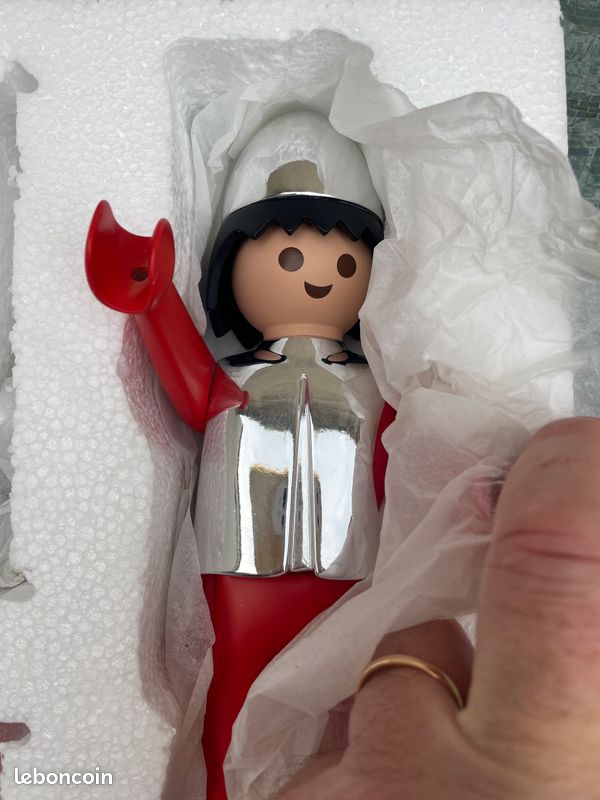 Figurine de collection Plastoy Playmobil le cavalier américain 00212 (2018