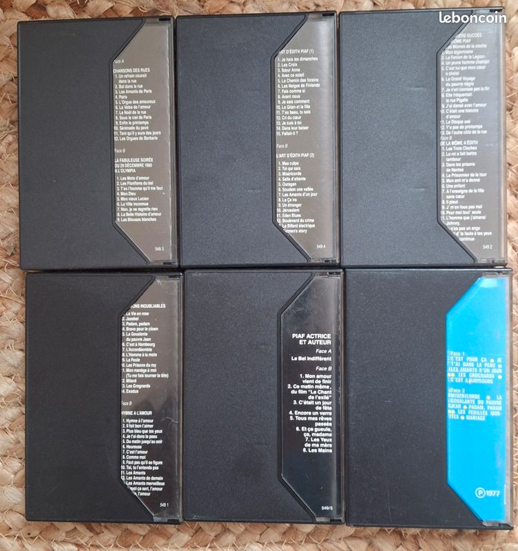 1CD 6 cassettes audio 2 coffrets CD (image 4)