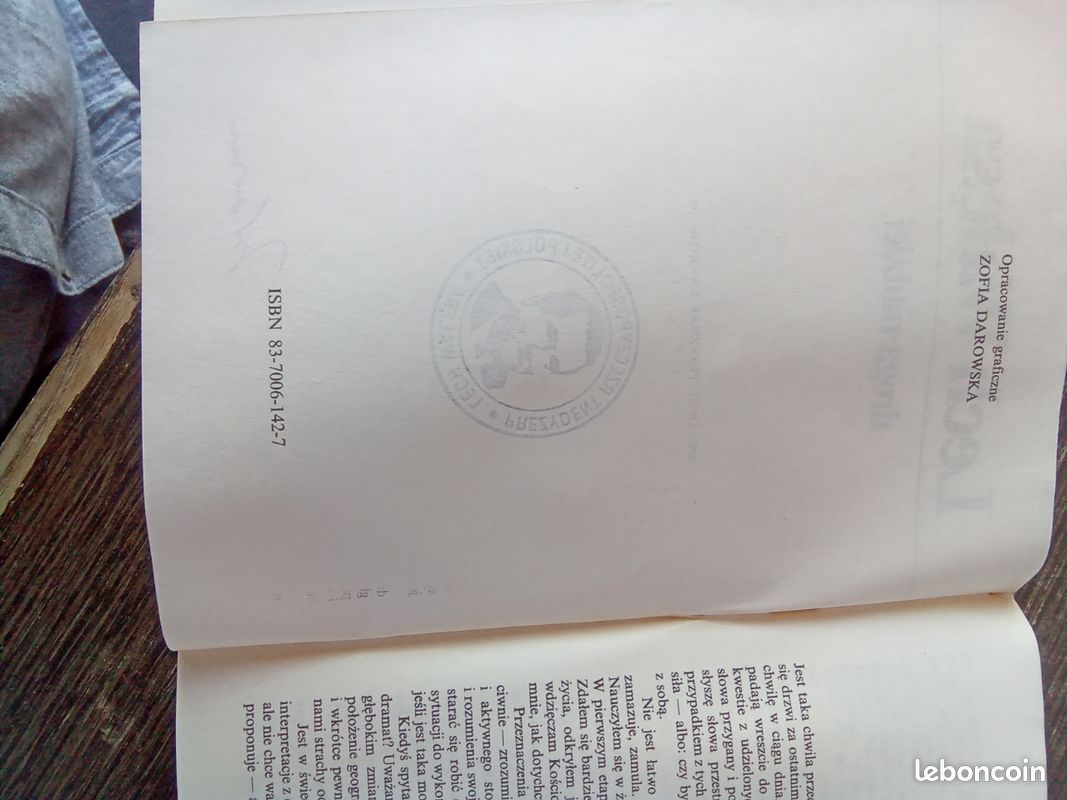Livre en Polonais Lech Walesa, droga nadziei (image 6)