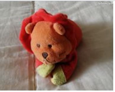 Doudou lapin rose, peluches (paris), tapis éveil avec arceau (image 11)