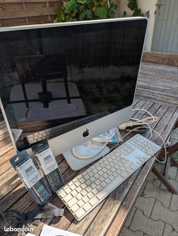Lot matériel informatique : imac 20" (hs) + clavier + ram (image 1)