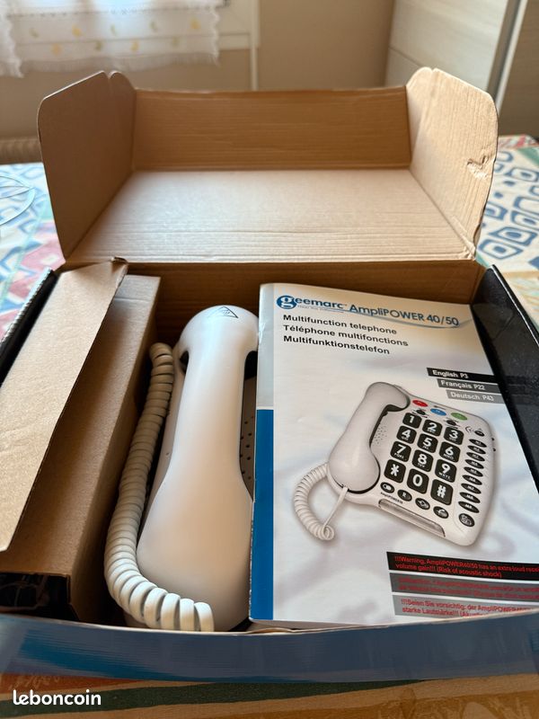 Téléphone Amplifié Geemarc "Ampli Powr 50 " (image 3)