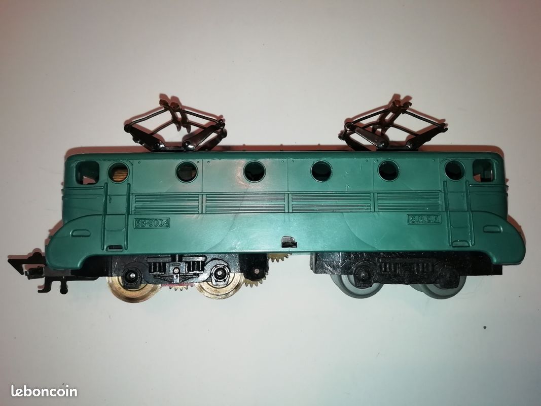 Lemaco HO - 063/1 Locomotive électrique BB 9004 SNCF Bicolore Brass