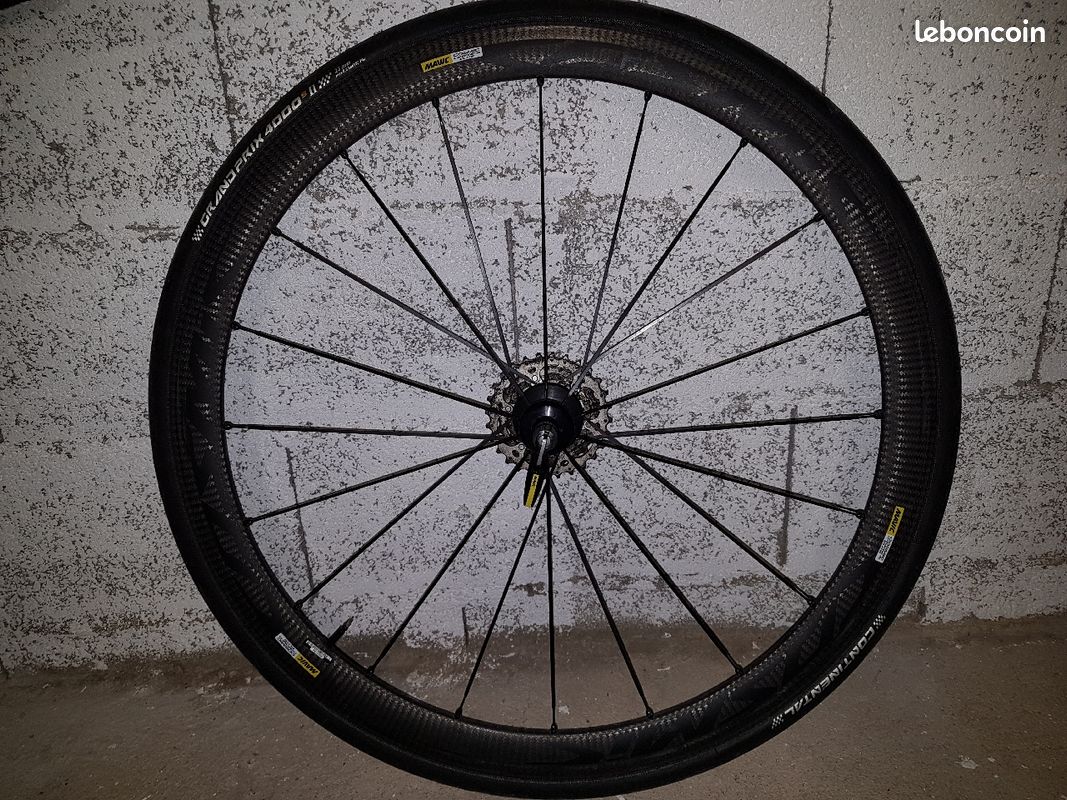 Roue Mavic carbone C40 elite (image 2)
