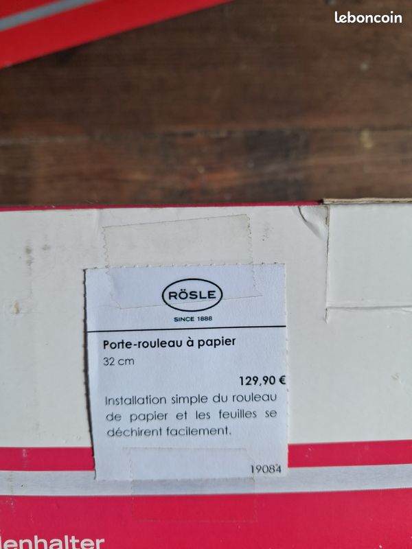 Porte-rouleau à papier et Tringles de cuisine Rosle (image 2)