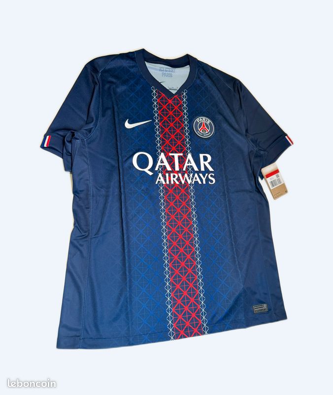 Maillot PSG Domicile 2025/2026 Nike - Taille L - Neuf Avec étiquettes