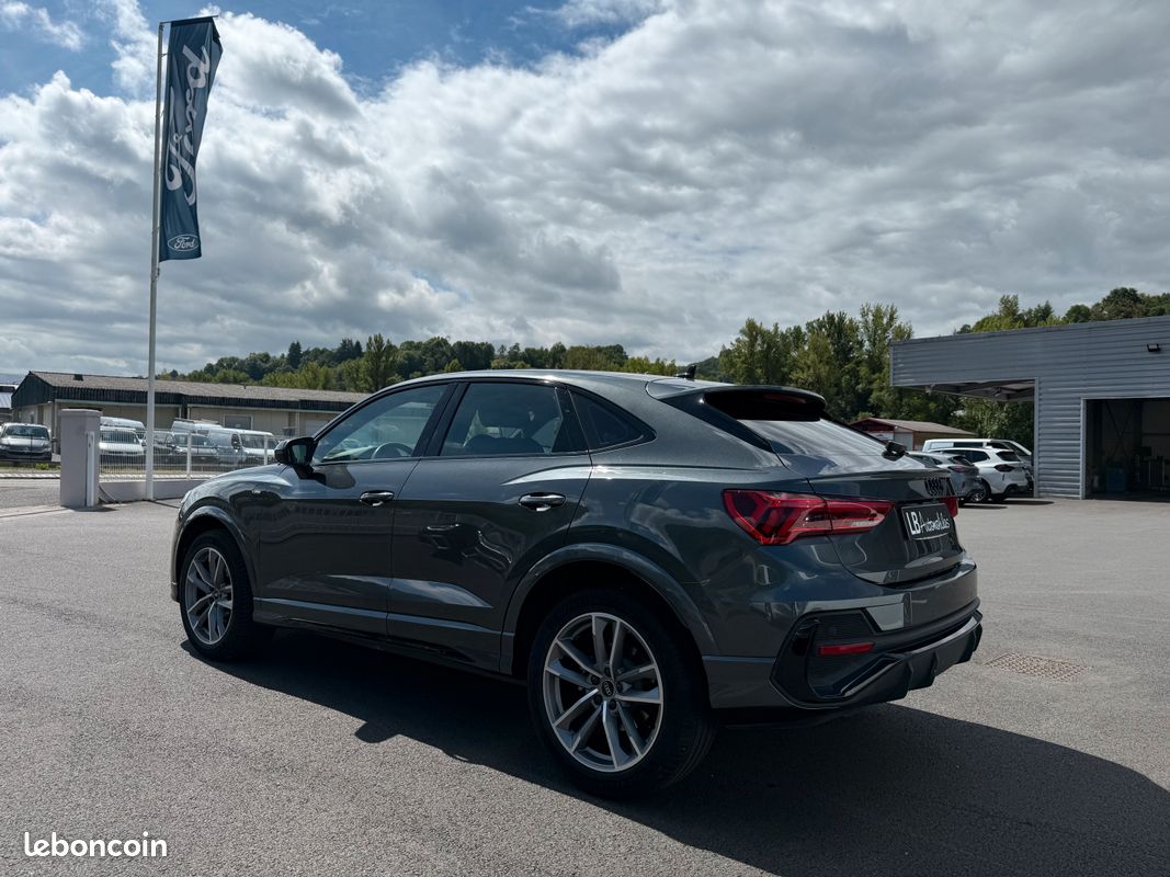 Q3 Sportback 2.0 TDI 150 cv S tronic 7 S line / 1°Main / Caméra / Excellent Etat (image 7)