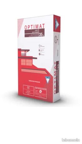 Sac de CIMENT 35 kg vicat CIMENT OPTIMAT GRIS CEM II/B-LL 32,5 R