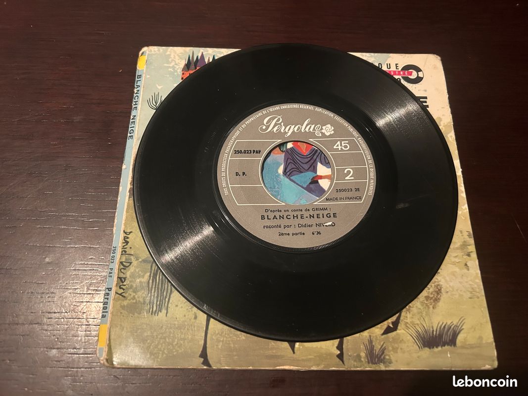 Vinyle Blanche Neige Disque Pergola (image 5)