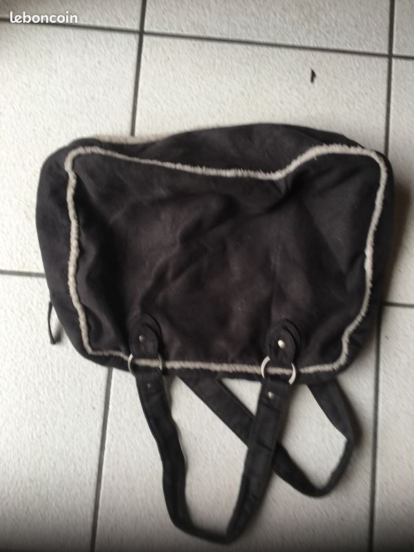 Sac OXBOW style daim marron TBE (image 2)