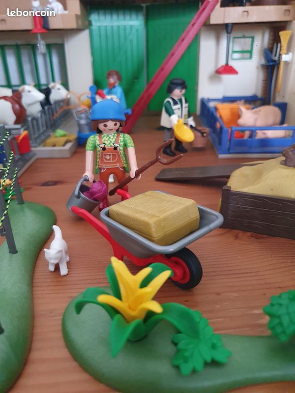 Playmobil ferme tracteur silo 4x4 enclos... (image 5)