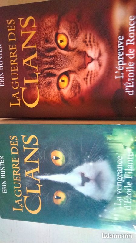 2 livres Guerre des clans (image 1)