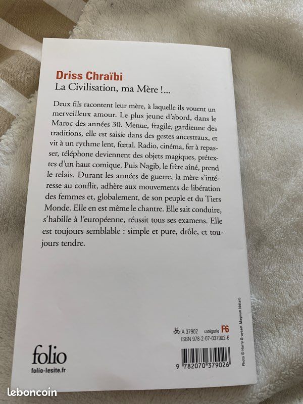 La civilisation, ma Mère de Driss Chraibi (image 2)