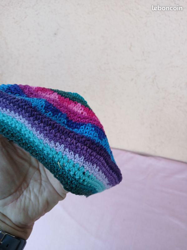 Béret enfant multicolore (image 6)