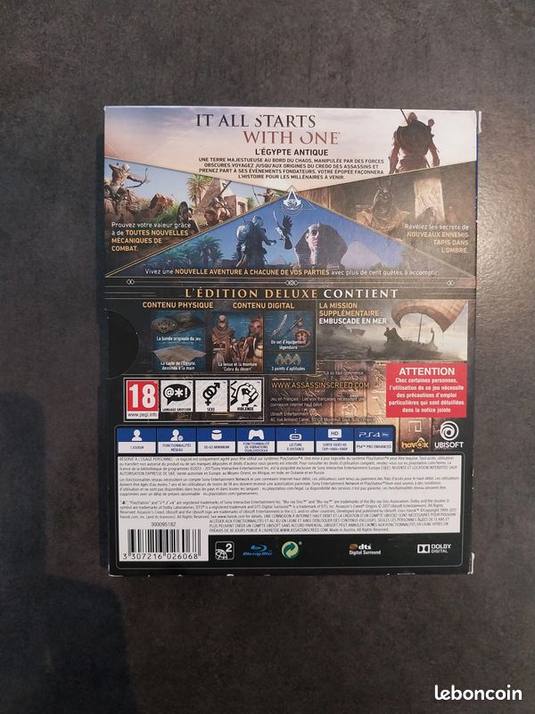 Assassin's Creed Origins luxe Edition Ubisoft Connect für PC online