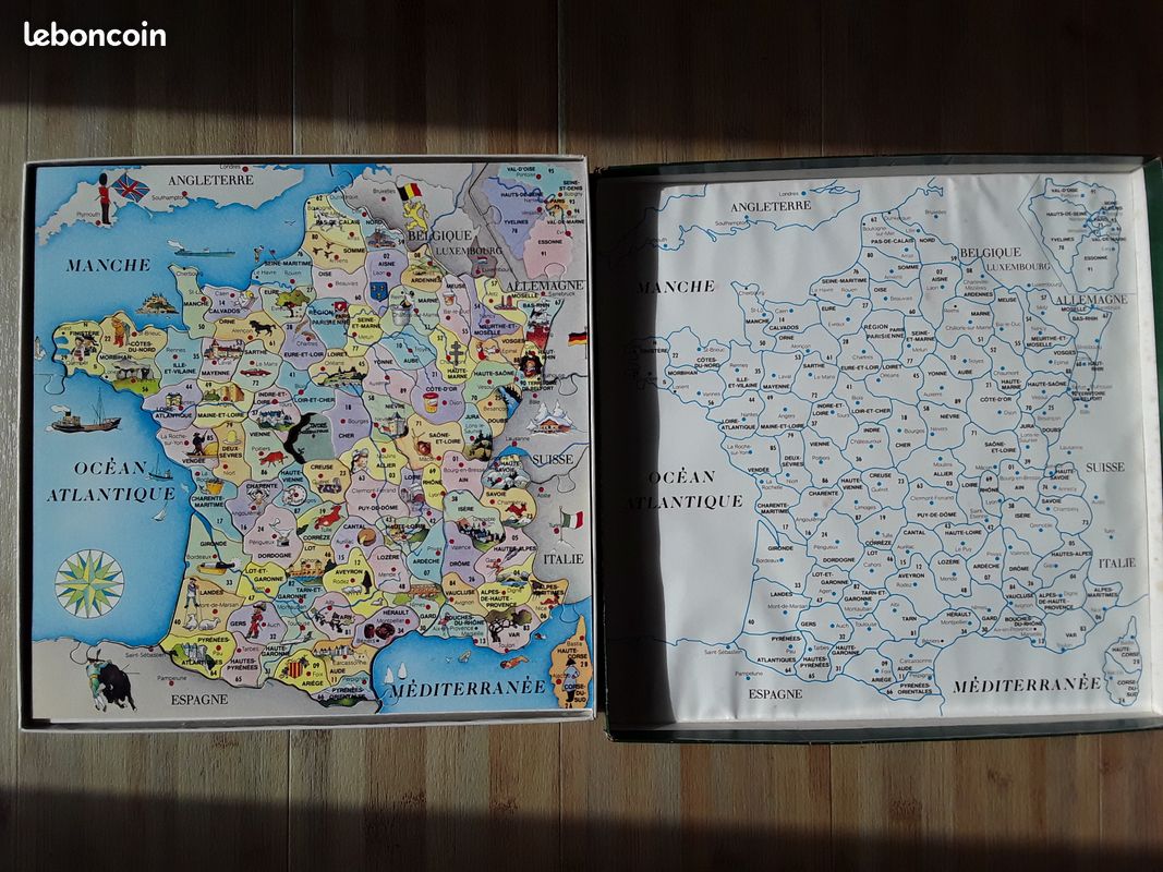 Carte Des Départements De La Province - AOSA