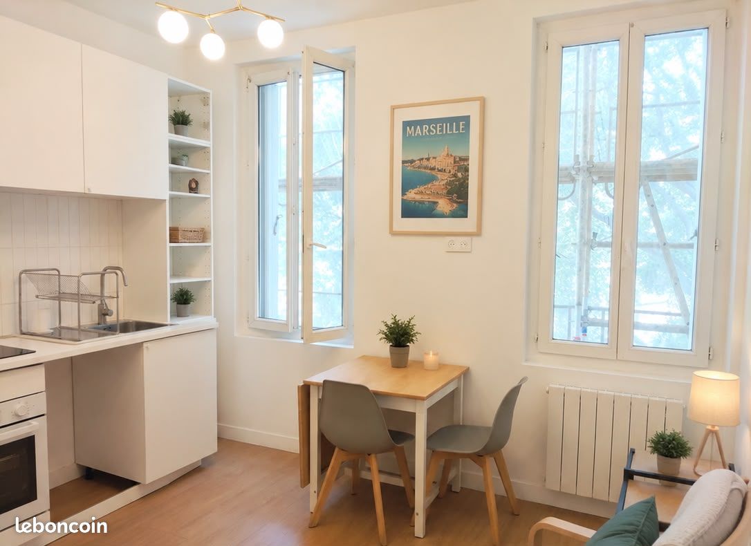 Appartement 2 pièces 22 m² · à Marseille · 22 m² · 720 €