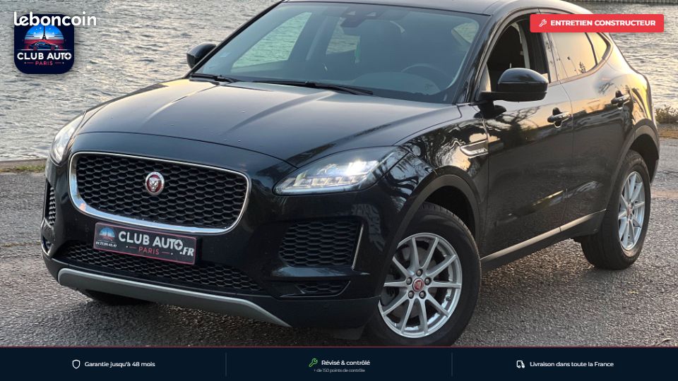 JAGUAR E-PACE 2.0D 150 AwD BVA9 BUSINESS – ENTRETIEN COMPLET - CARPLAY/ANDROID AUTO - CAMERA - COFFRE ELECTRIQUE (image 1)