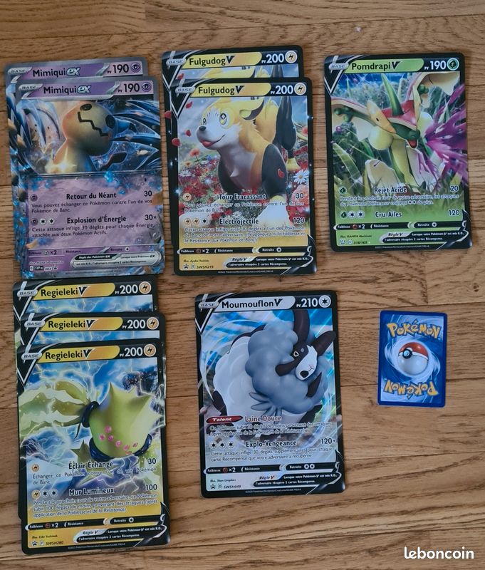 Pokemon grande carte (jumbo) (image 1)