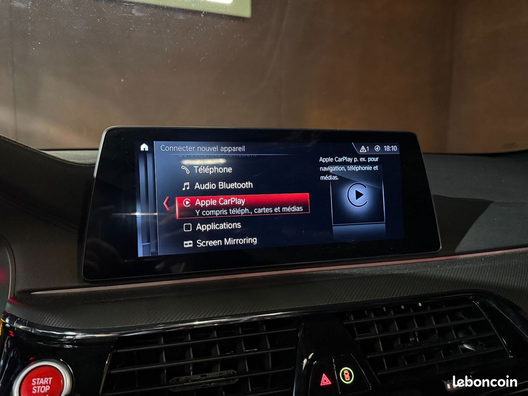 BMW M5 Competition F90 4.4 625ch Carplay / Affichage Tête Haute / Toit Carbone (image 16)