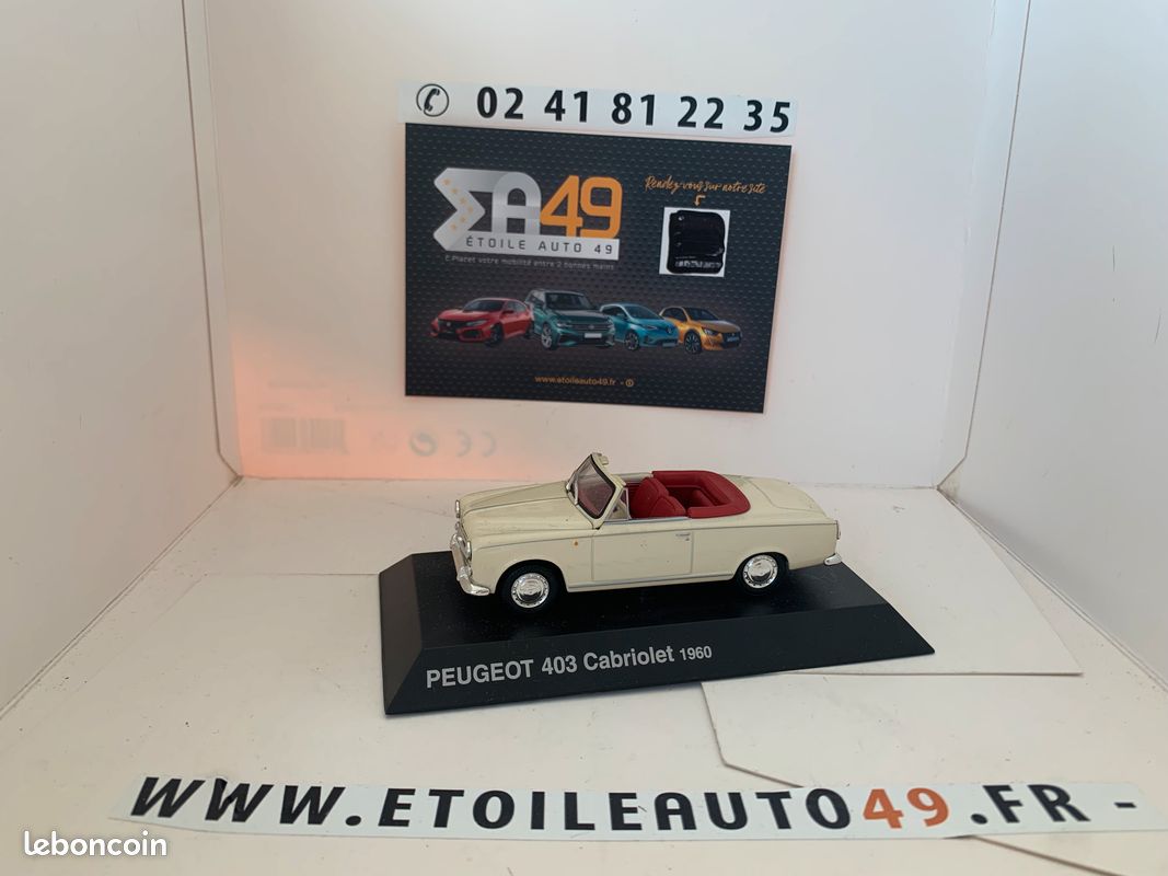 Peugeot 403 Cabriolet - Etoile Auto49