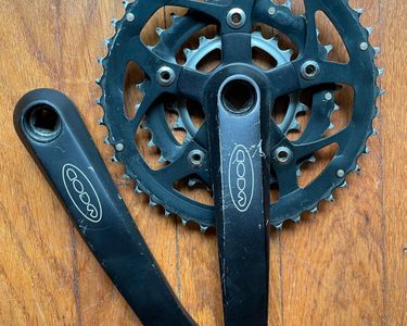 Pédalier Cannondale Coda Vintage 22/32/42T 175 Mm - état Occasion Mais Fonctionnel