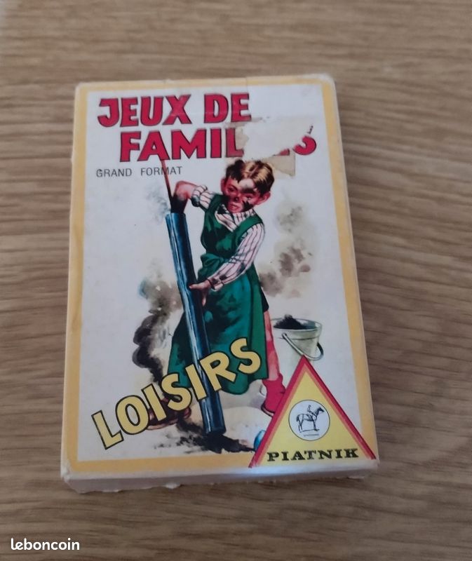 Jeu De 7 Familles + Jeu Du Méchant Loup – Complet, Ancien, Fabriqué En France