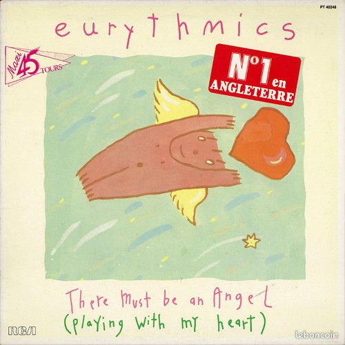 Eurythmics – There Must Be An Angel (Playing With My Heart) en vinyle (image 1)