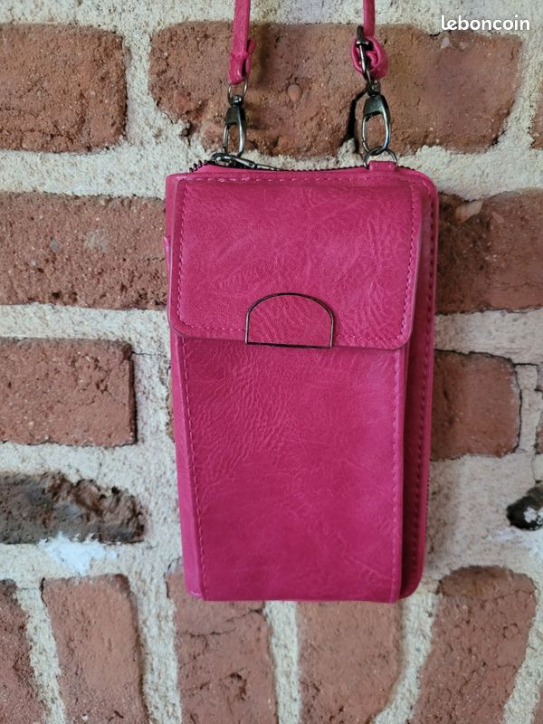 Petit Sac Bandoulière Vintage à Fleurs Multicolores – Motif Rose – Coton