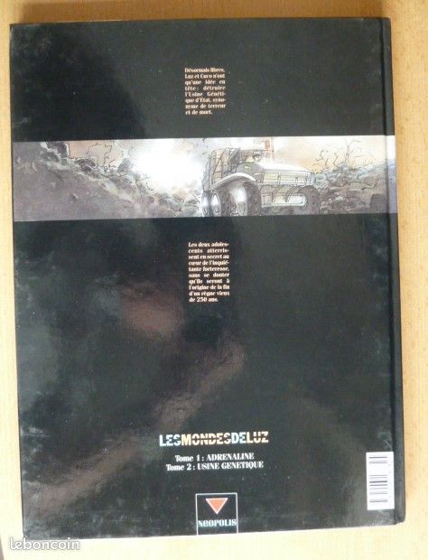 BD les mondes de Luz tome 2 EO Navarro (image 2)