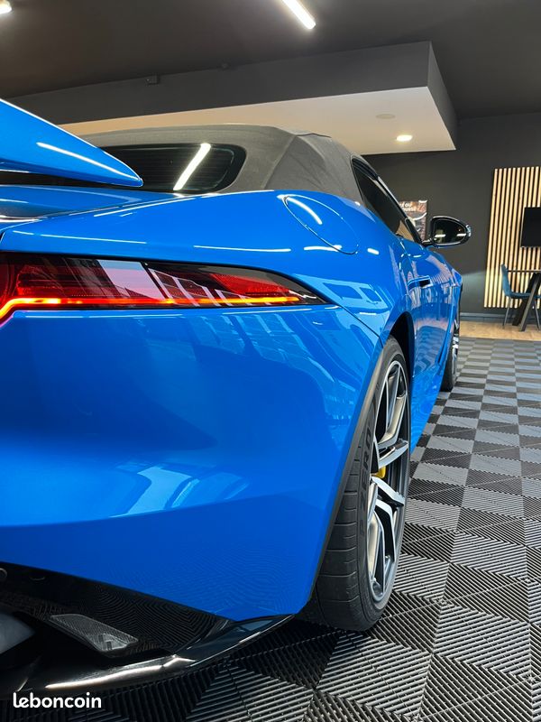 Jaguar f-type svr 5.0 v8 cabriolet / freins carbone ceramique / entretien jaguar / malus payé (image 29)