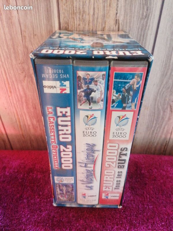 Vhs coffret euro 2000 3 vhs (image 2)